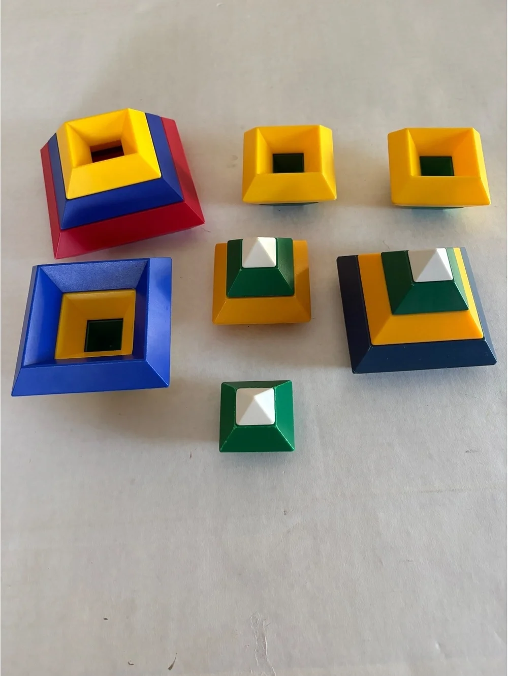 Wedgits 19 pieces pyramid stacking toys